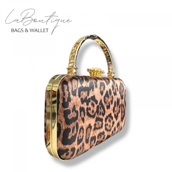 Lb Abiye Çanta 25-014 Leopar