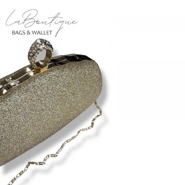 Lb Abiye Çanta 25-016 Gold