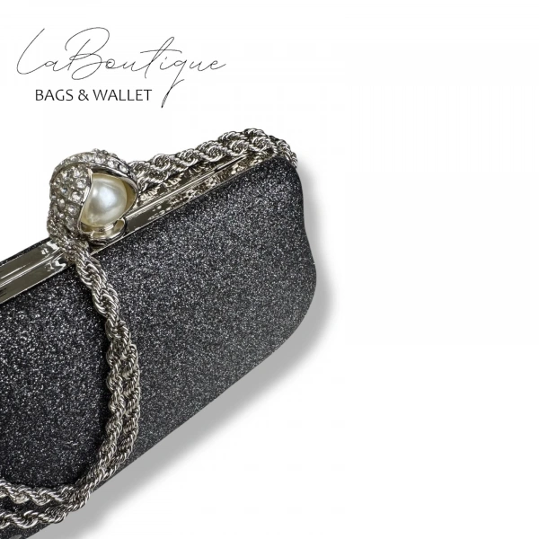 Lb Abiye Çanta 25-017 Antrasit