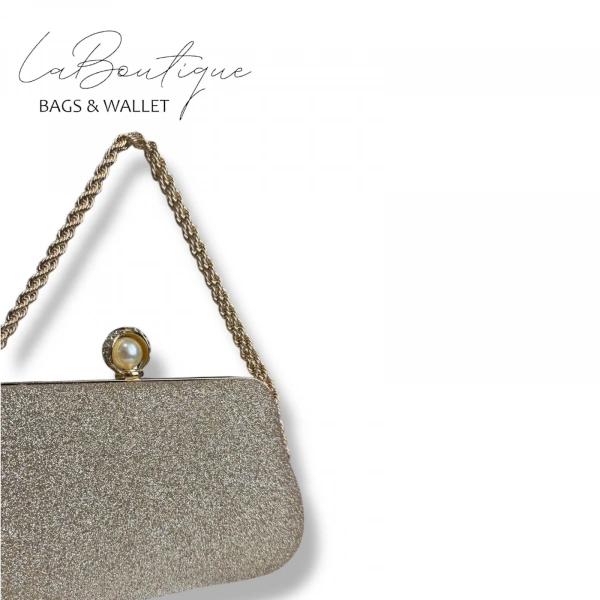 Lb Abiye Çanta 25-017 Gold Vizon