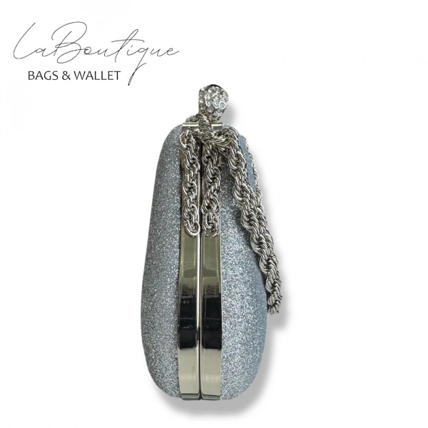 Lb Abiye Çanta 25-017 Gümüş