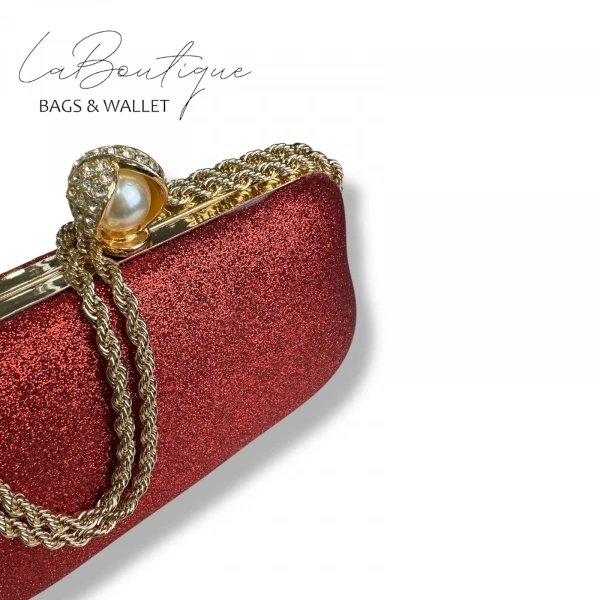 Lb Abiye Çanta 25-017 Kırmızı