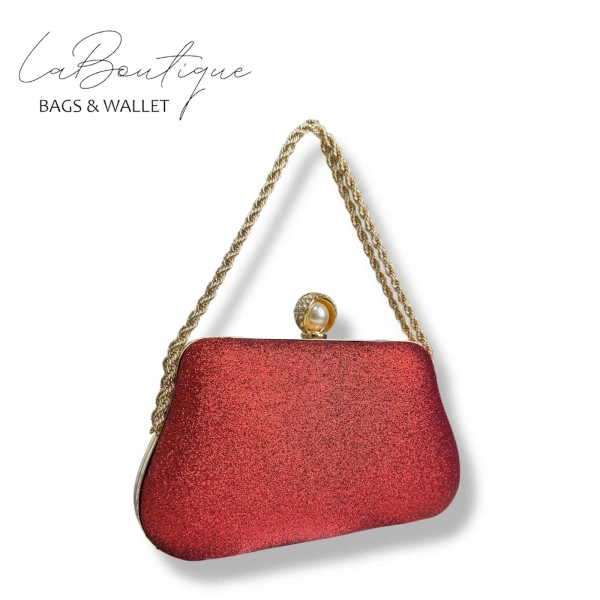 Lb Abiye Çanta 25-017 Kırmızı