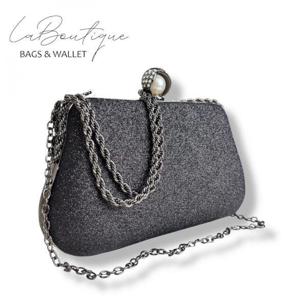 Lb Abiye Çanta 25-017 Siyah