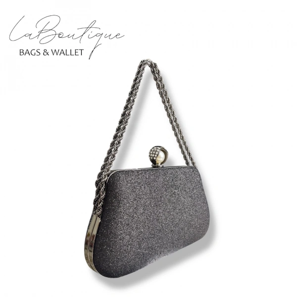 Lb Abiye Çanta 25-017 Siyah