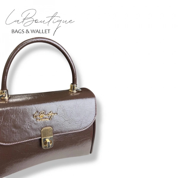 Lb Çanta 1318 Rugan Kahve