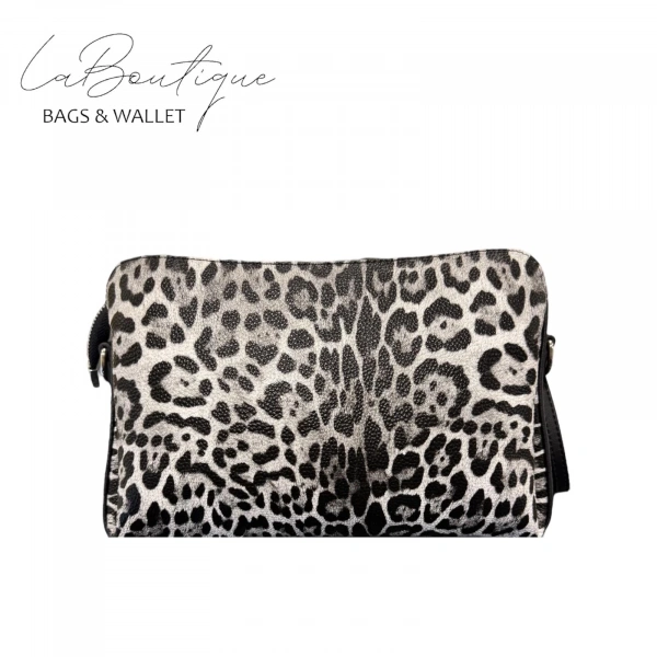 Lb Çanta - 2106 - Leopar Gri