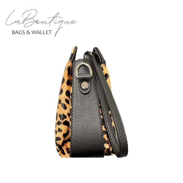 Lb Çanta - 2106 - Leopar Kahve