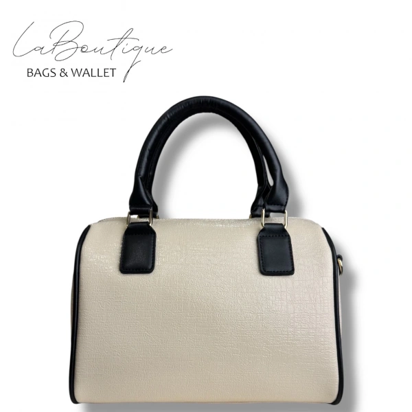 Lb Çanta 2508 Rugan Bej/siyah