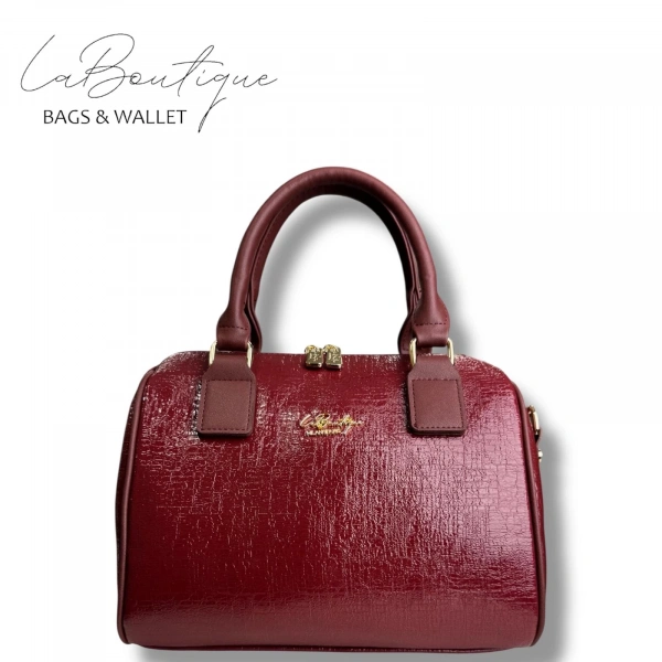 Lb Çanta 2508 Rugan Vişne
