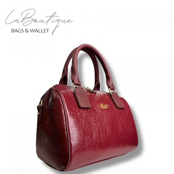 Lb Çanta 2508 Rugan Vişne