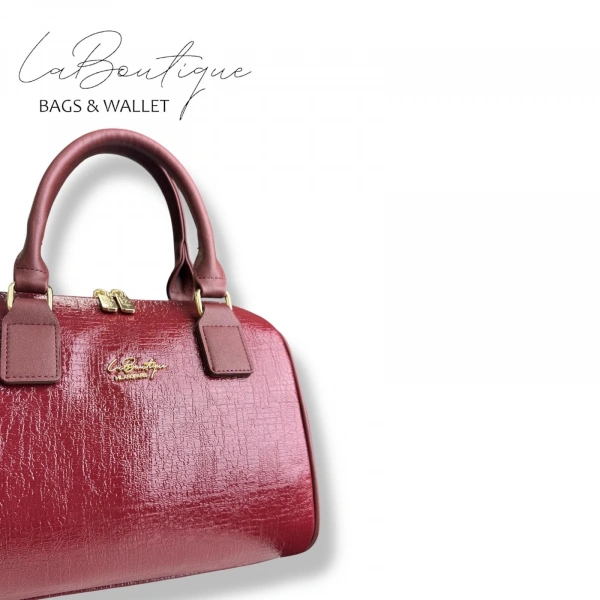 Lb Çanta 2508 Rugan Vişne