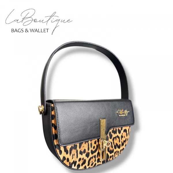 Lb Çanta 2617 Leopar Kahve