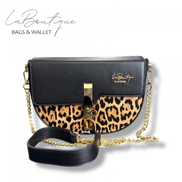 Lb Çanta 2617 Leopar Kahve