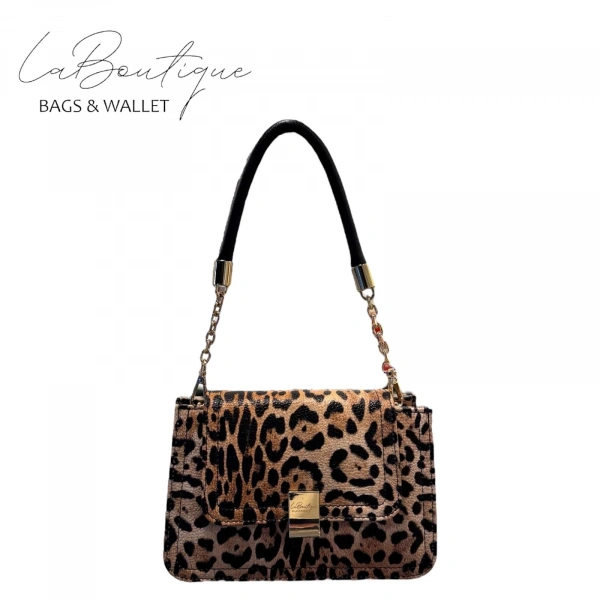 Lb Çanta 5317 Leopar Kahve
