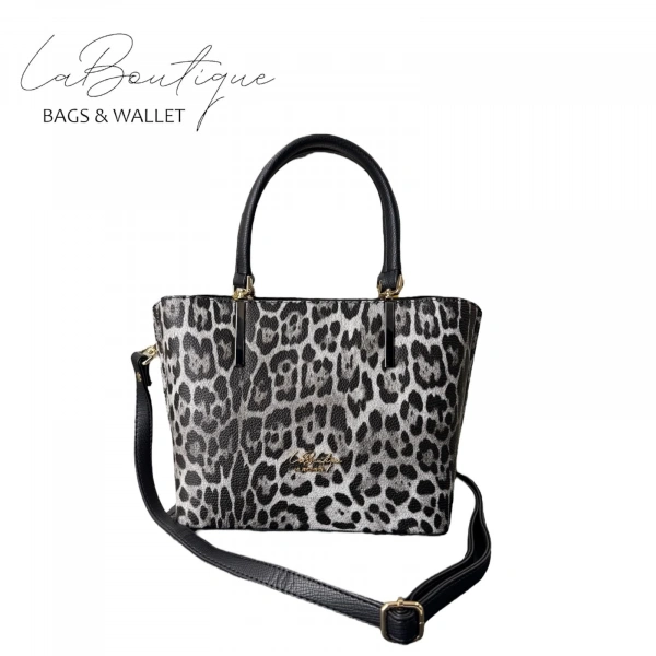 Lb Çanta 5708 Leopar Gri