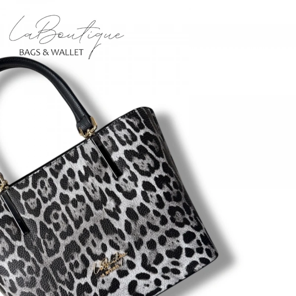 Lb Çanta 5708 Leopar Gri