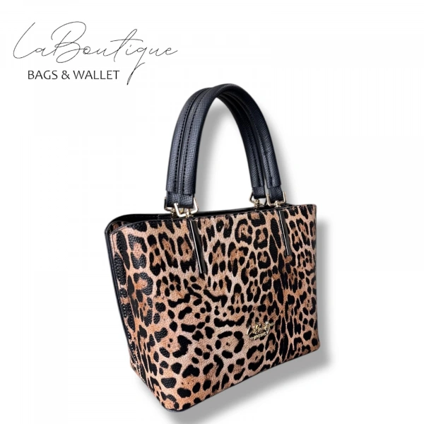 Lb Çanta 5708 Leopar Kahve