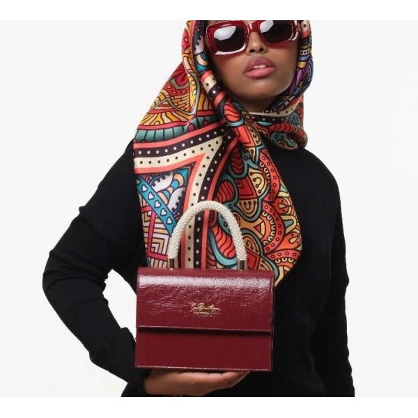 Lb Çanta 7134 İncili/abiye Bordo