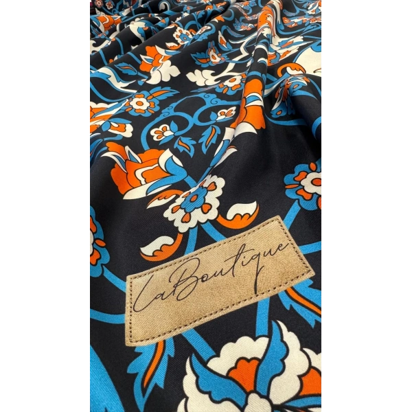 Ottoman Serisi Twıll İpek Şal 2210-01