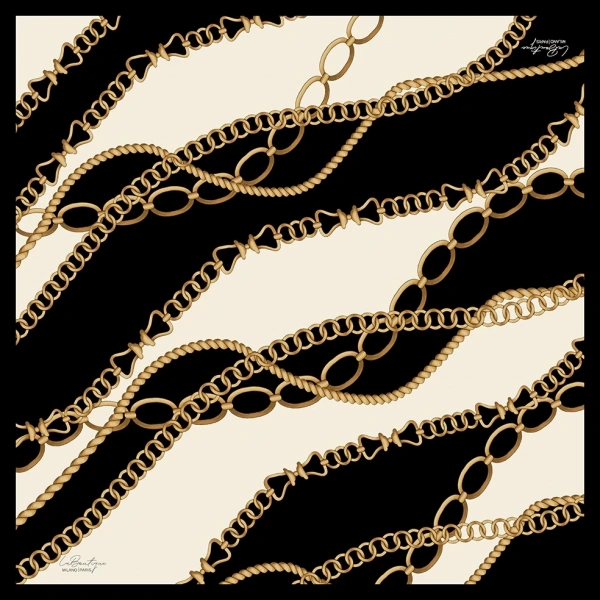 Özel Seri Eşarp 1231-12 - 90x90