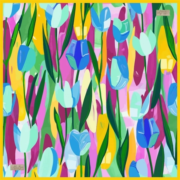 Özel Seri Eşarp 2317-04 90x90