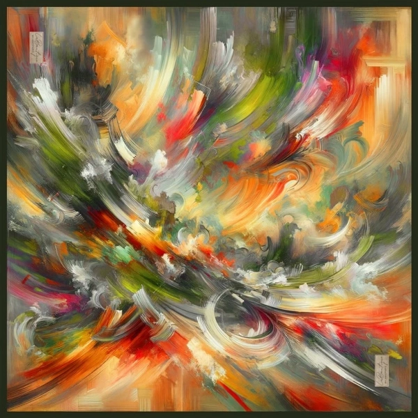 Özel Seri Eşarp 2359-03 90x90