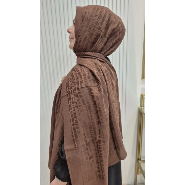 SİLKHOME NAİA ŞAL AÇIK KAHVE