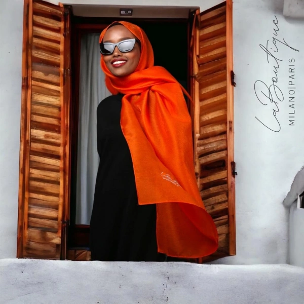 Be Happy Şal Oranje