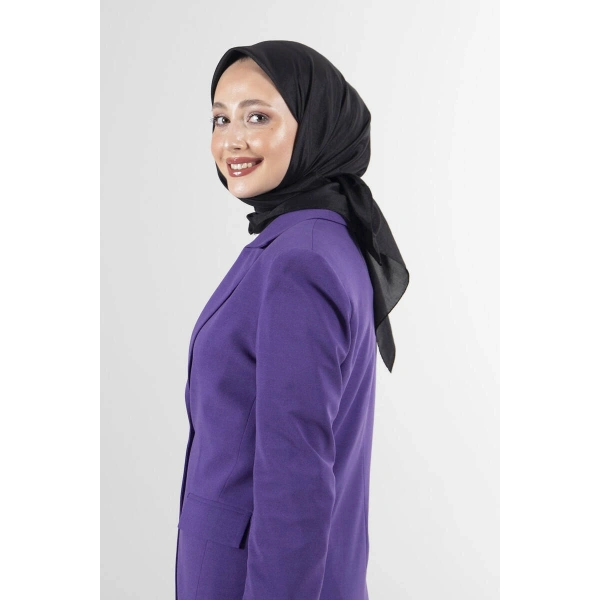 Siyah Brisa Vual Eşarp