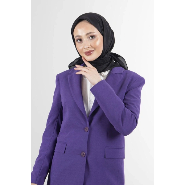 Siyah Brisa Vual Eşarp