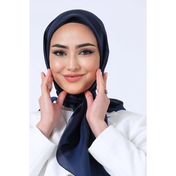 V-3 Kristal Saten Eşarp