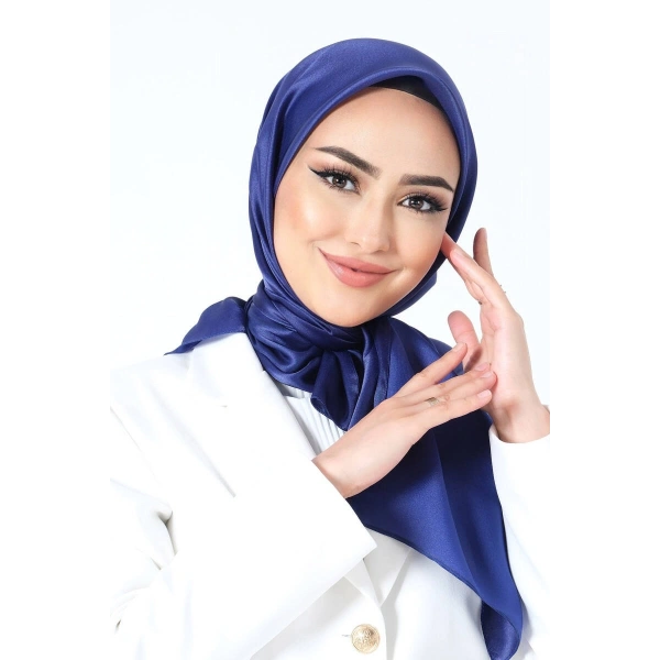 V-5 Kristal Saten Eşarp
