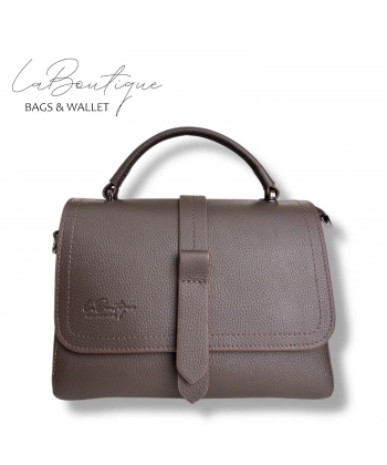 %100 Deri Lb Çanta D-2300 Kahve
