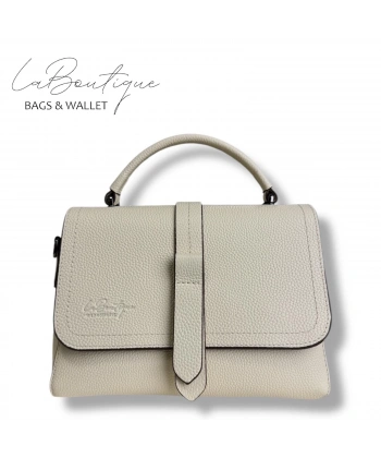 %100 Deri Lb Çanta D-2300 Krem
