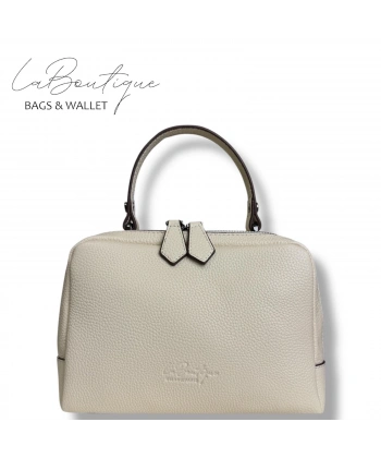%100 Deri Lb Çanta D-2500 Krem