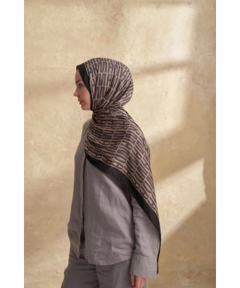 İTHAL VUAL ARMANDA DESEN ŞAL - VİZON