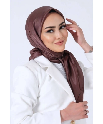 V-52 Kristal Saten Eşarp