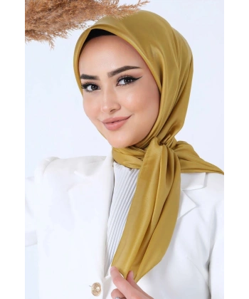 V-50 Kristal Saten Eşarp