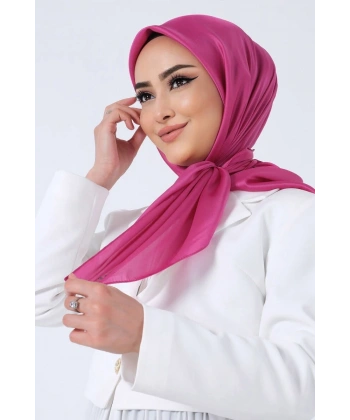 V-40 Kristal Saten Eşarp