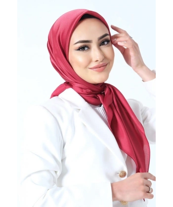 V-37 Kristal Saten Eşarp