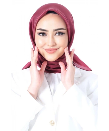 V-36 Kristal Saten Eşarp