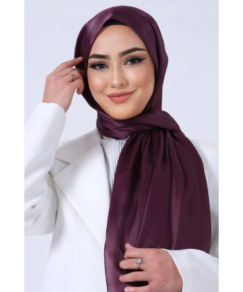 V-27 Kristal Saten Eşarp