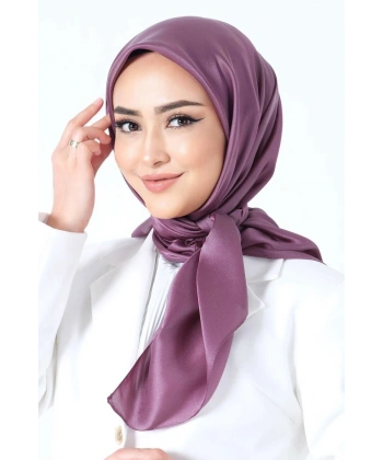 V-28 Kristal Saten Eşarp