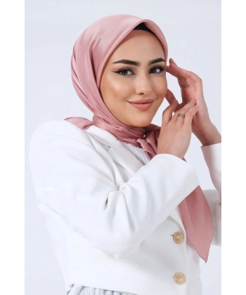 V-33 Kristal Saten Eşarp