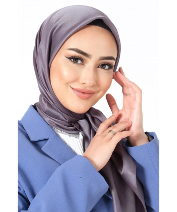 V-18 Kristal Saten Eşarp