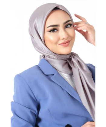 V-19 Kristal Saten Eşarp