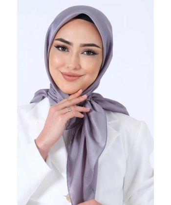 V-21 Kristal Saten Eşarp