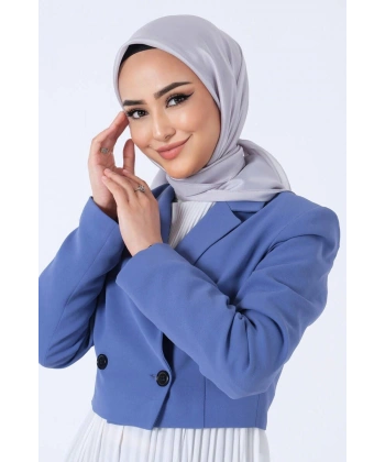 V-23 Kristal Saten Eşarp