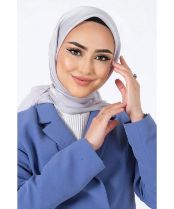 V-25 Kristal Saten Eşarp